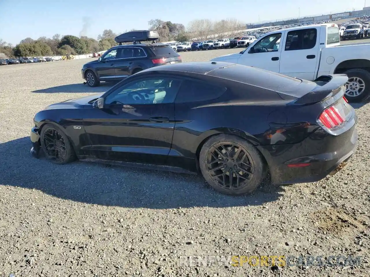 2 Photograph of a damaged car 1FA6P8CF7K5204407 FORD MUSTANG 2019