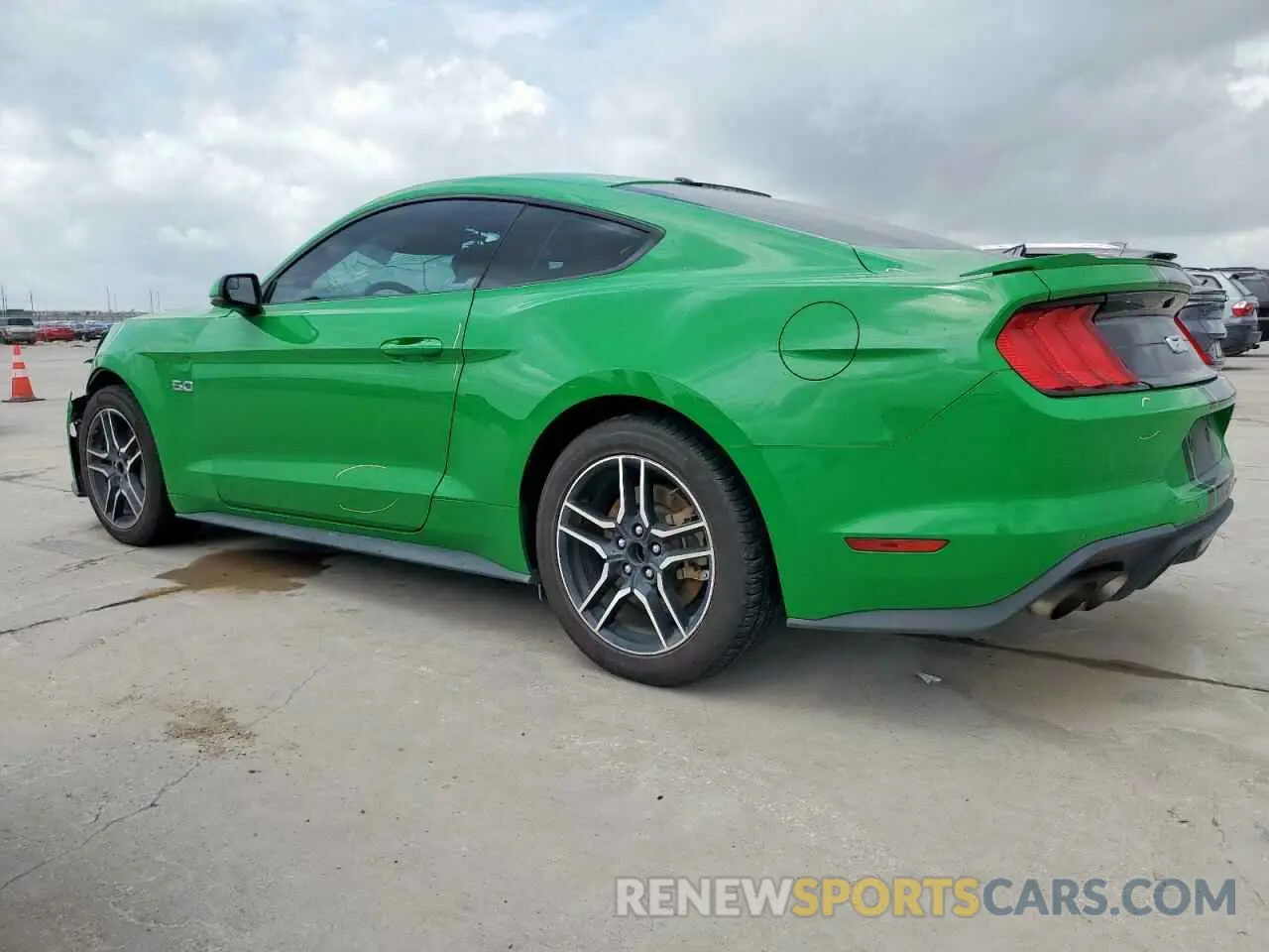 2 Photograph of a damaged car 1FA6P8CF7K5204777 FORD MUSTANG 2019