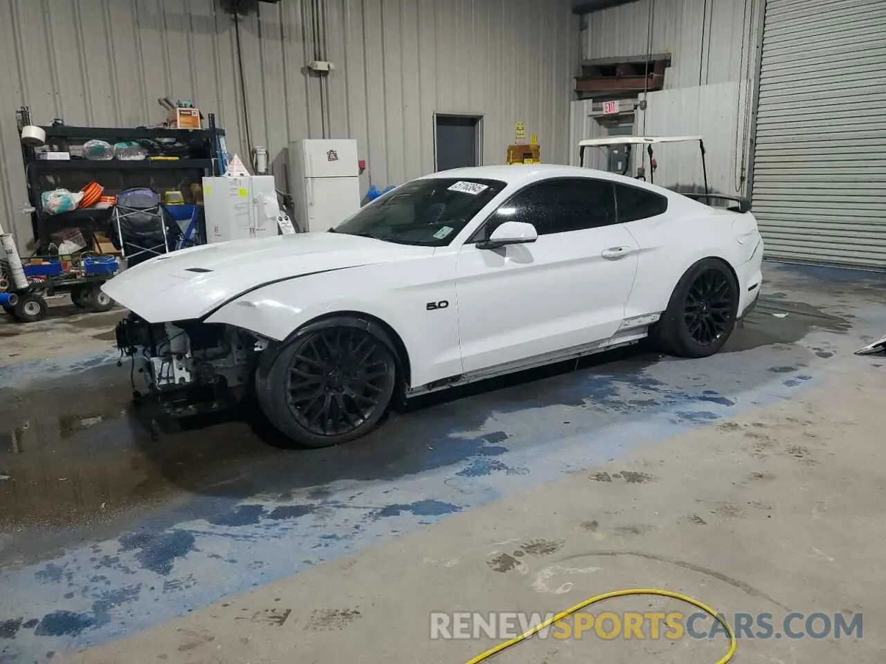 1 Photograph of a damaged car 1FA6P8CF8K5124582 FORD MUSTANG 2019