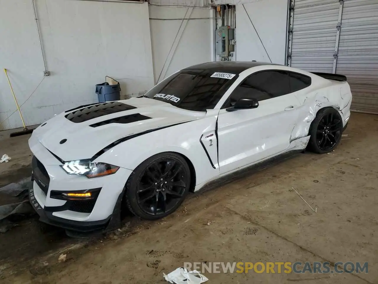1 Photograph of a damaged car 1FA6P8CF8K5140233 FORD MUSTANG 2019