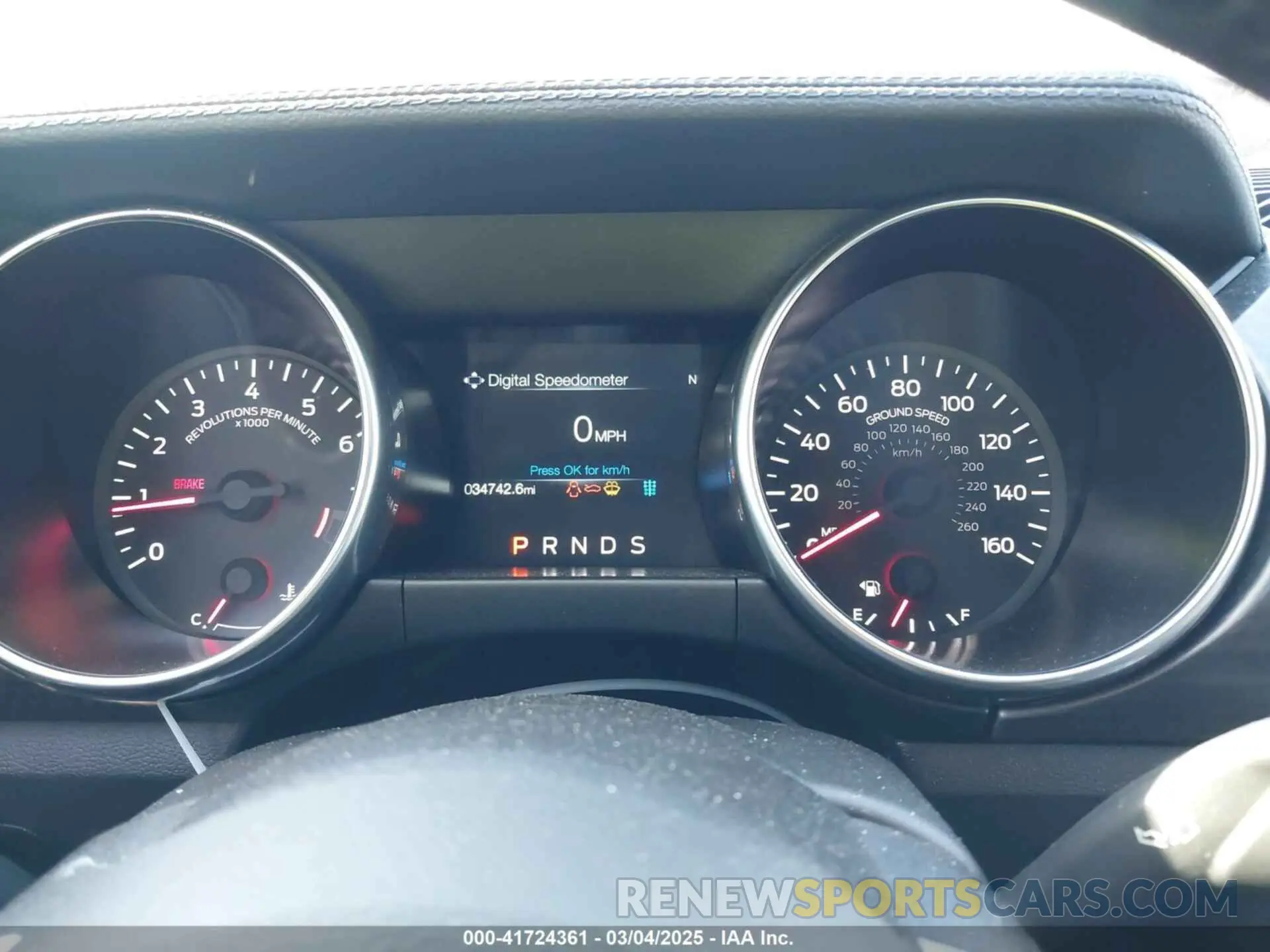 7 Photograph of a damaged car 1FA6P8CF8K5158005 FORD MUSTANG 2019