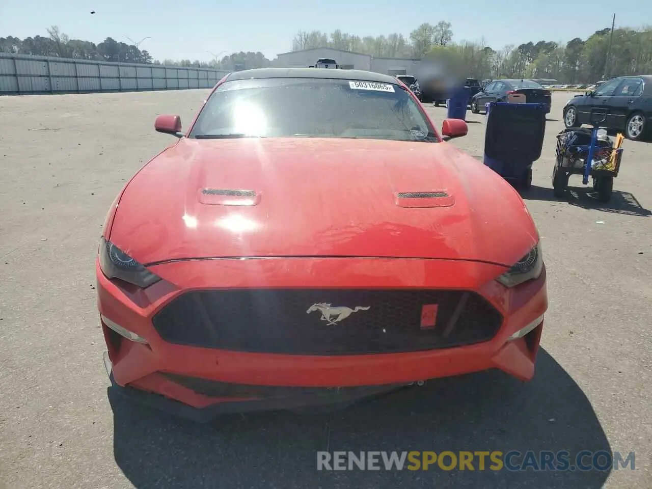 5 Photograph of a damaged car 1FA6P8CF8K5166539 FORD MUSTANG 2019