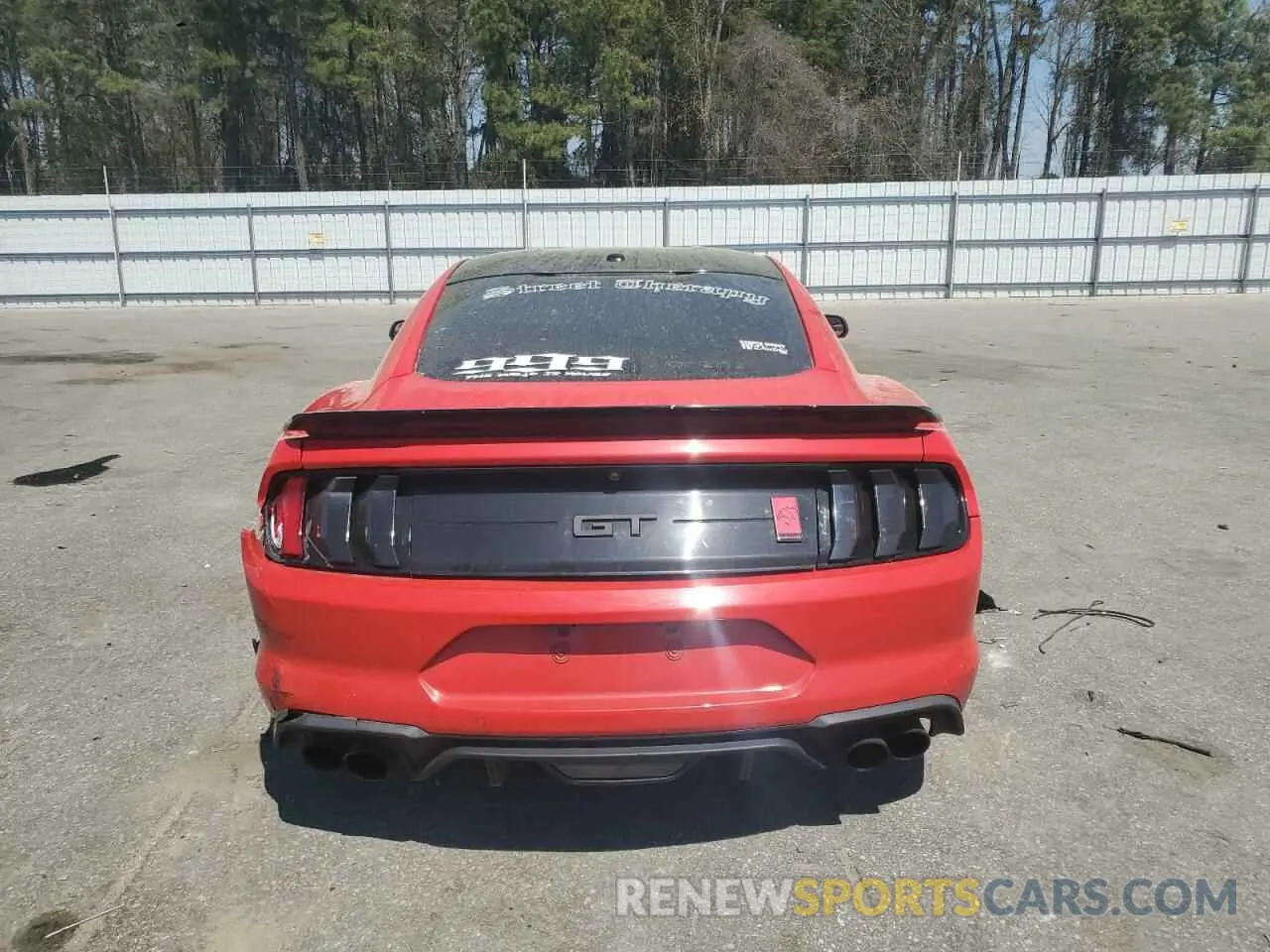 6 Photograph of a damaged car 1FA6P8CF8K5166539 FORD MUSTANG 2019