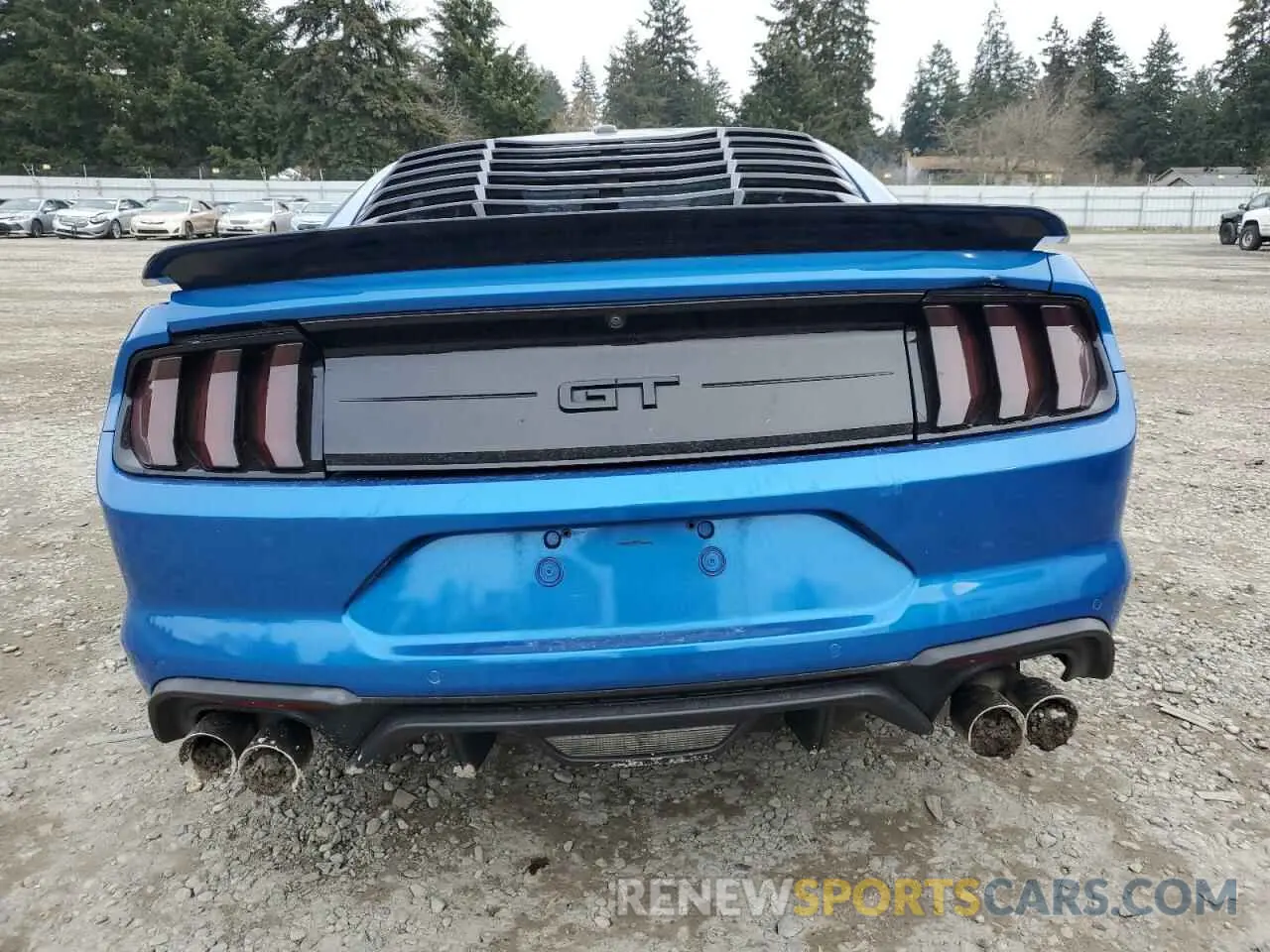 6 Photograph of a damaged car 1FA6P8CF8K5203637 FORD MUSTANG 2019