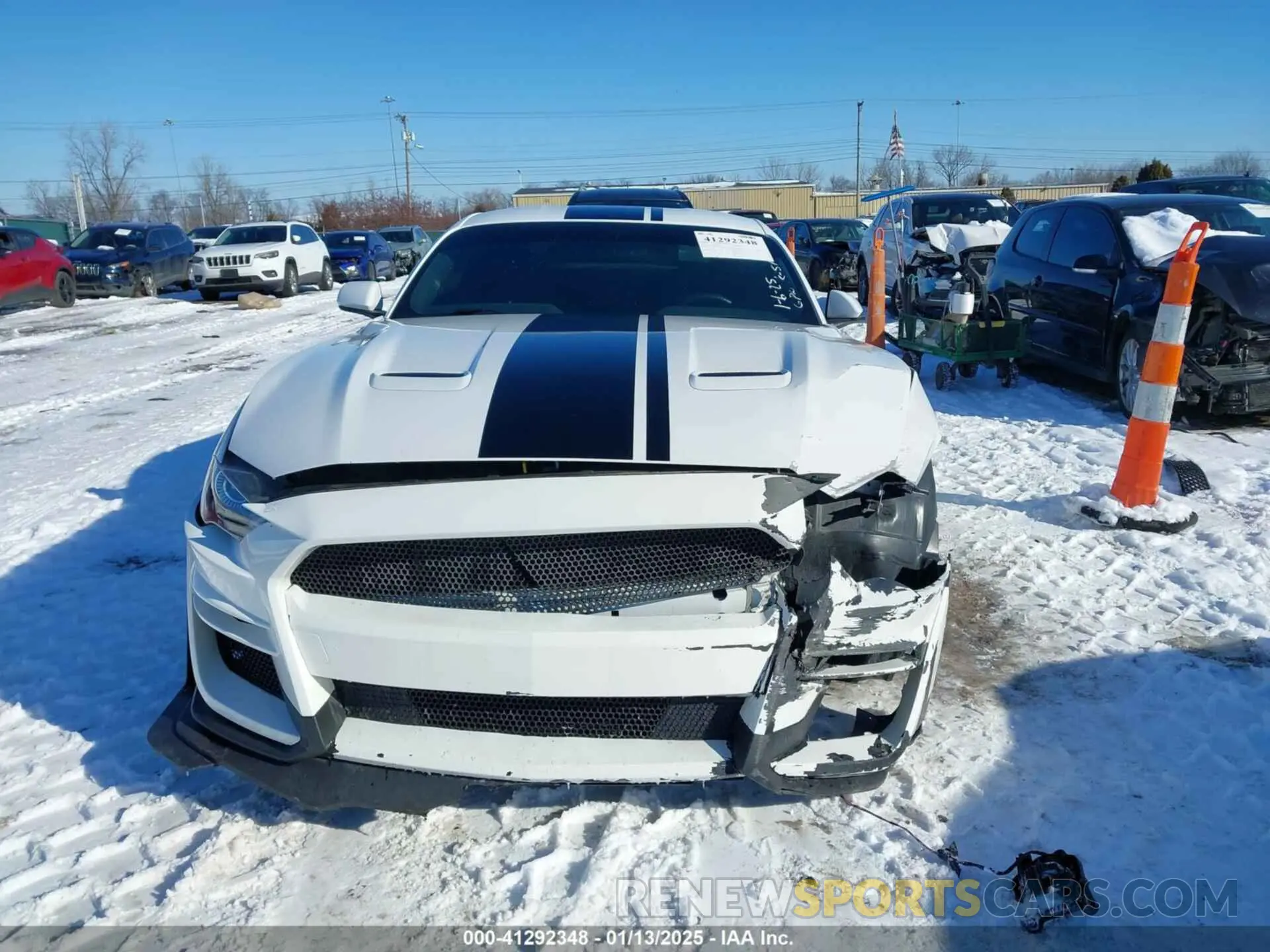12 Photograph of a damaged car 1FA6P8CF9K5129953 FORD MUSTANG 2019