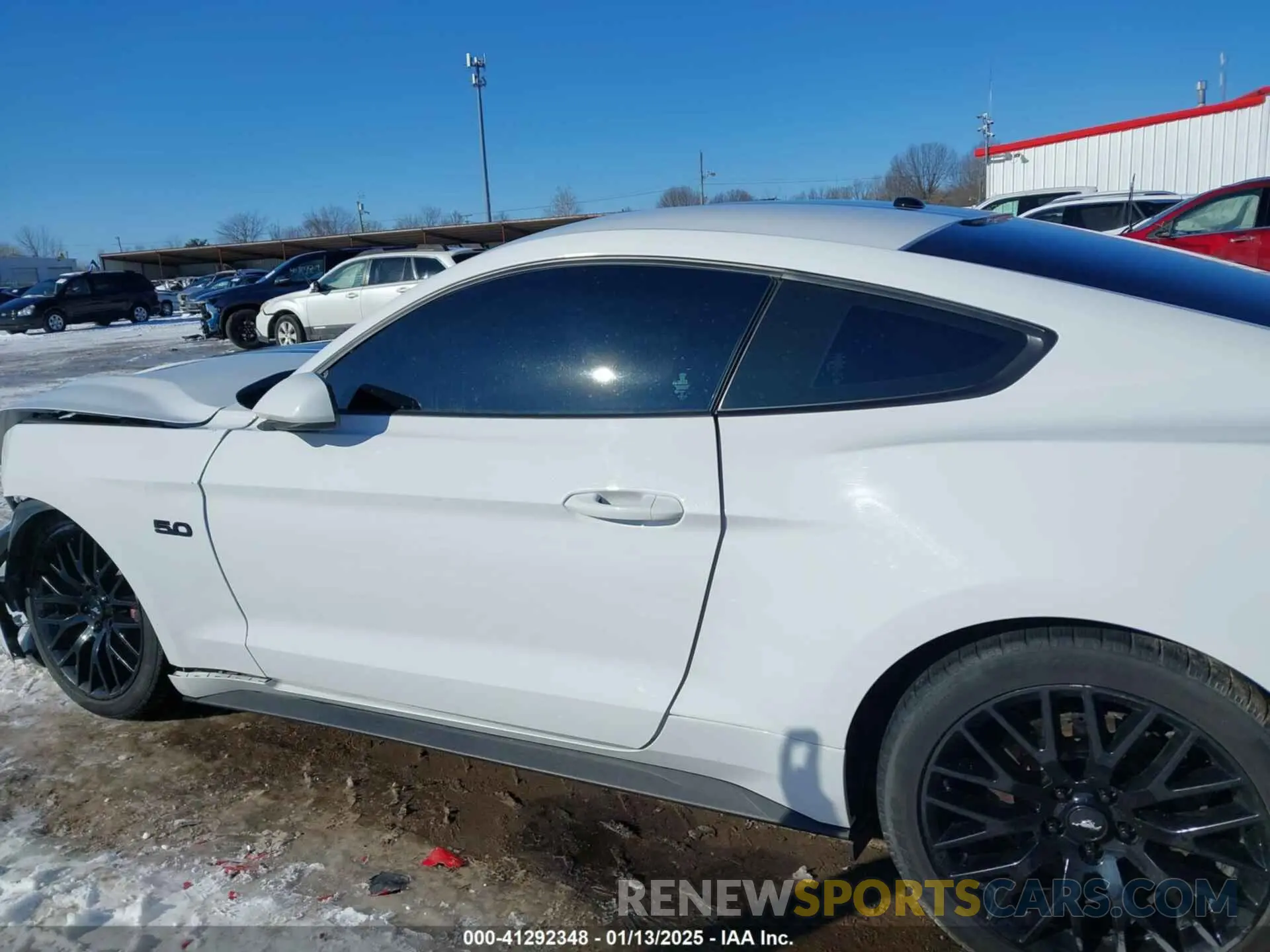14 Photograph of a damaged car 1FA6P8CF9K5129953 FORD MUSTANG 2019