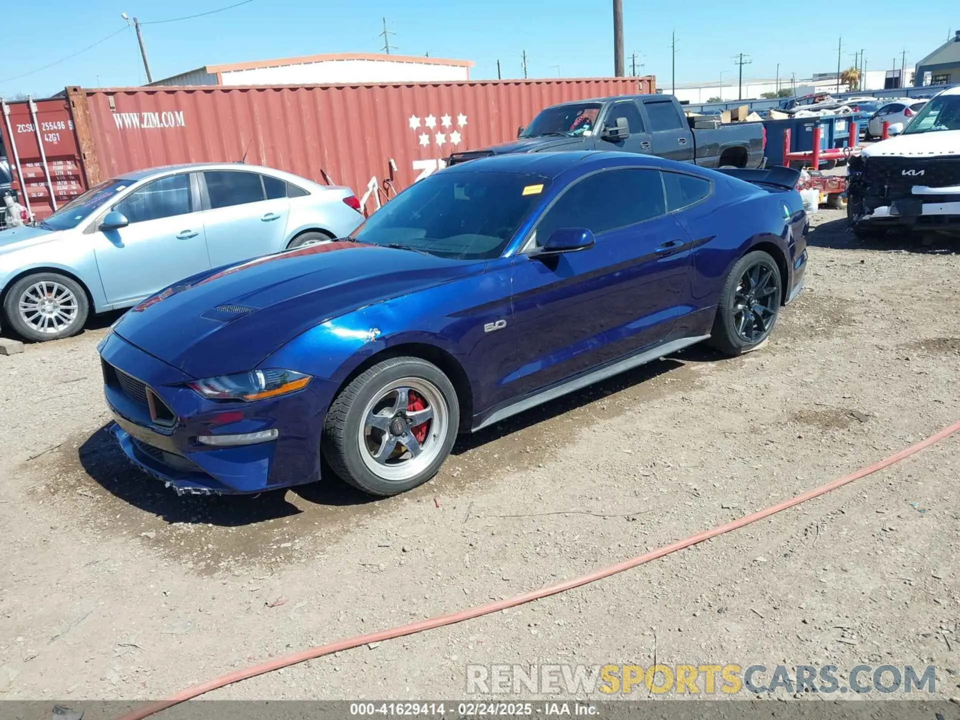 2 Photograph of a damaged car 1FA6P8CF9K5135798 FORD MUSTANG 2019