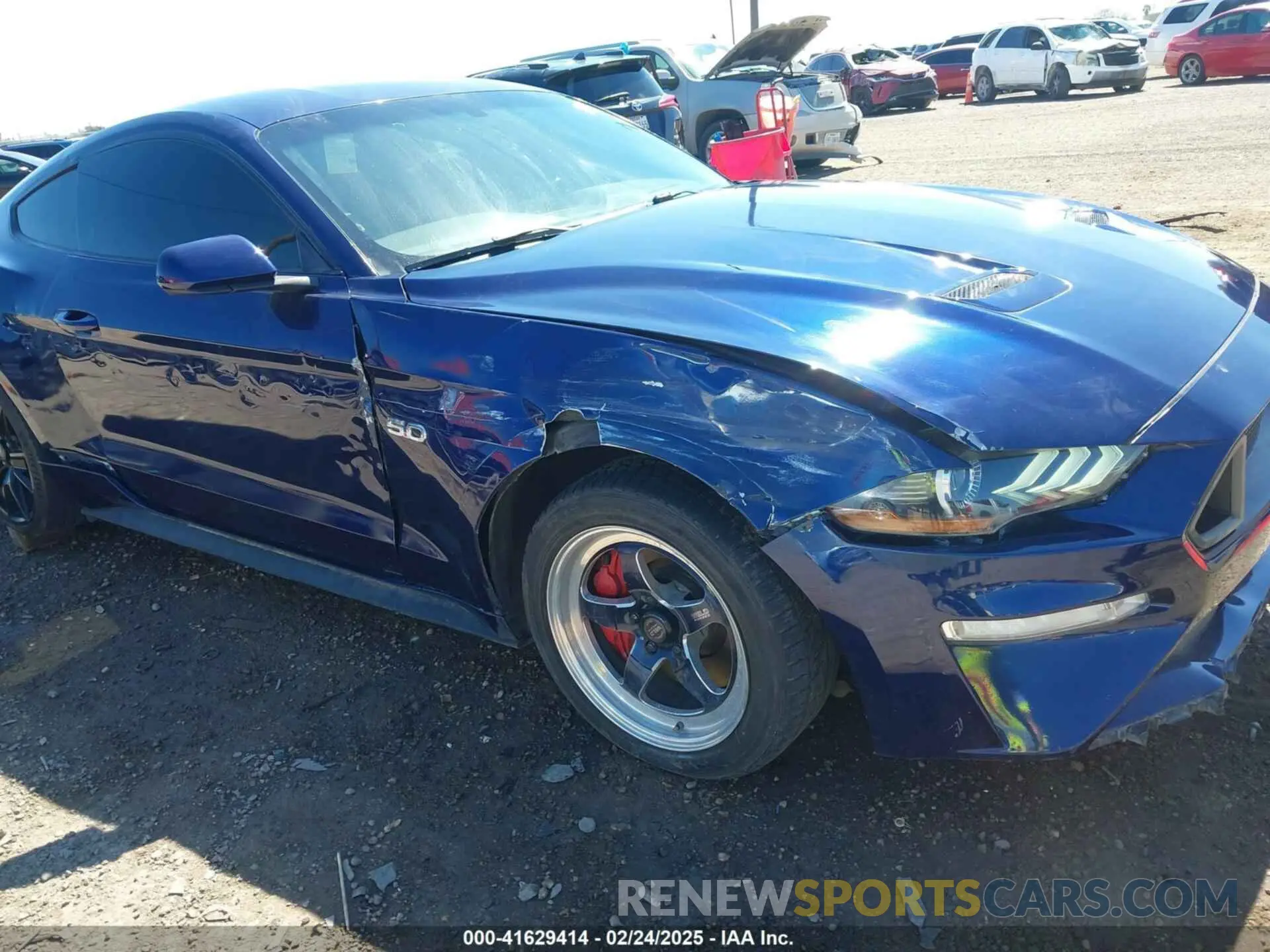 6 Photograph of a damaged car 1FA6P8CF9K5135798 FORD MUSTANG 2019