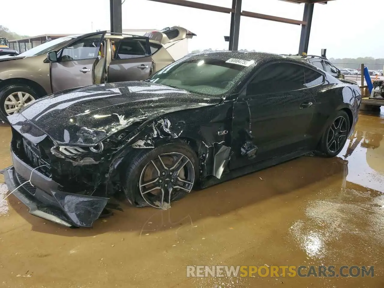 1 Photograph of a damaged car 1FA6P8CF9K5146803 FORD MUSTANG 2019