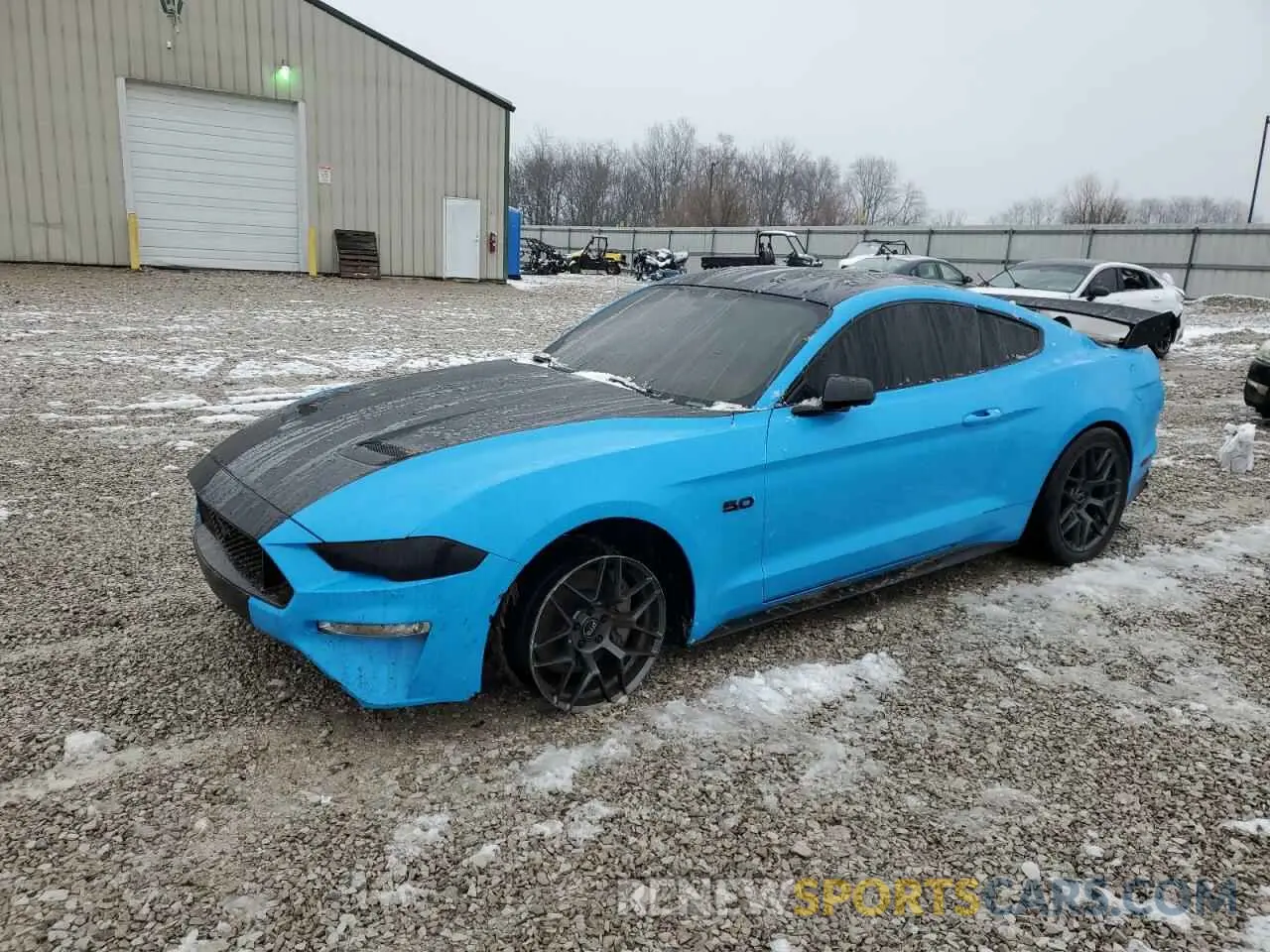 1 Photograph of a damaged car 1FA6P8CF9K5174519 FORD MUSTANG 2019