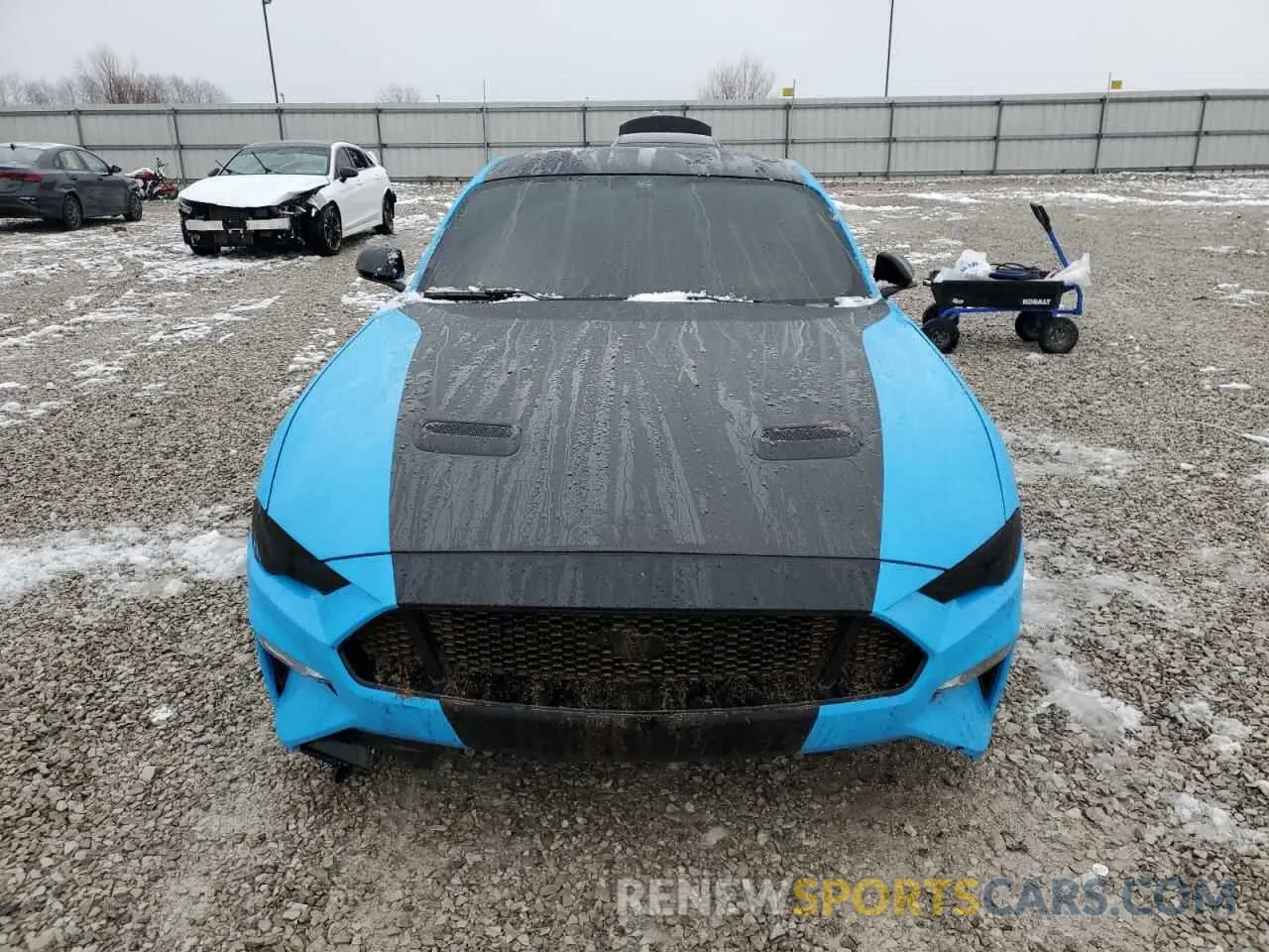 5 Photograph of a damaged car 1FA6P8CF9K5174519 FORD MUSTANG 2019