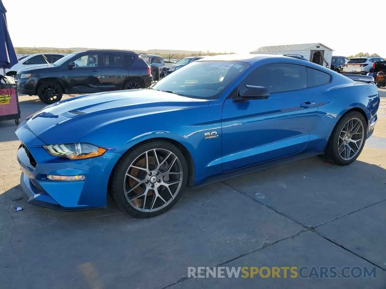 1 Photograph of a damaged car 1FA6P8CF9K5174858 FORD MUSTANG 2019