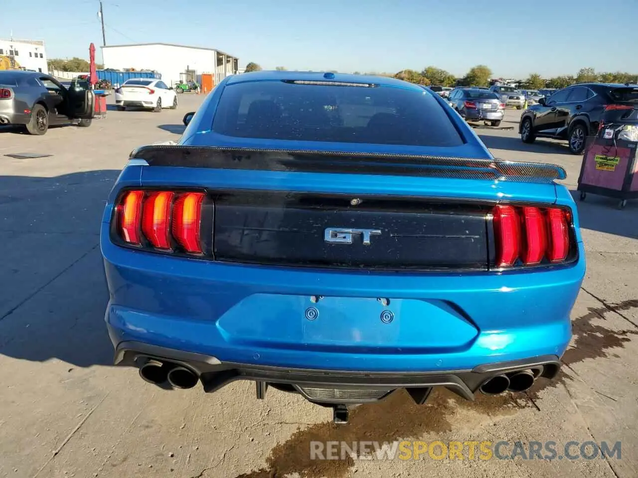 6 Photograph of a damaged car 1FA6P8CF9K5174858 FORD MUSTANG 2019