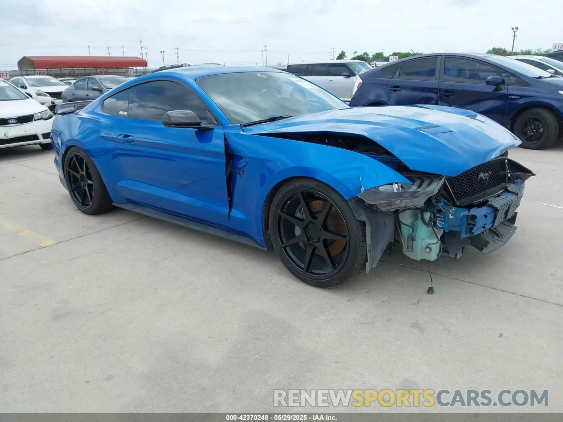 1 Photograph of a damaged car 1FA6P8CFXK5117889 FORD MUSTANG 2019