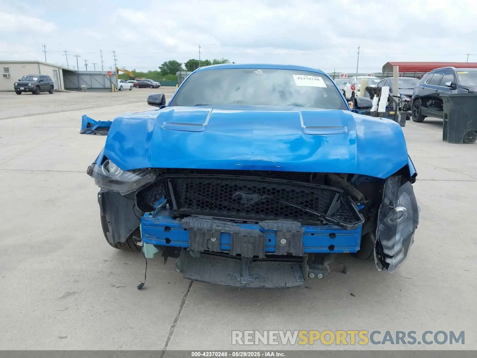 13 Photograph of a damaged car 1FA6P8CFXK5117889 FORD MUSTANG 2019