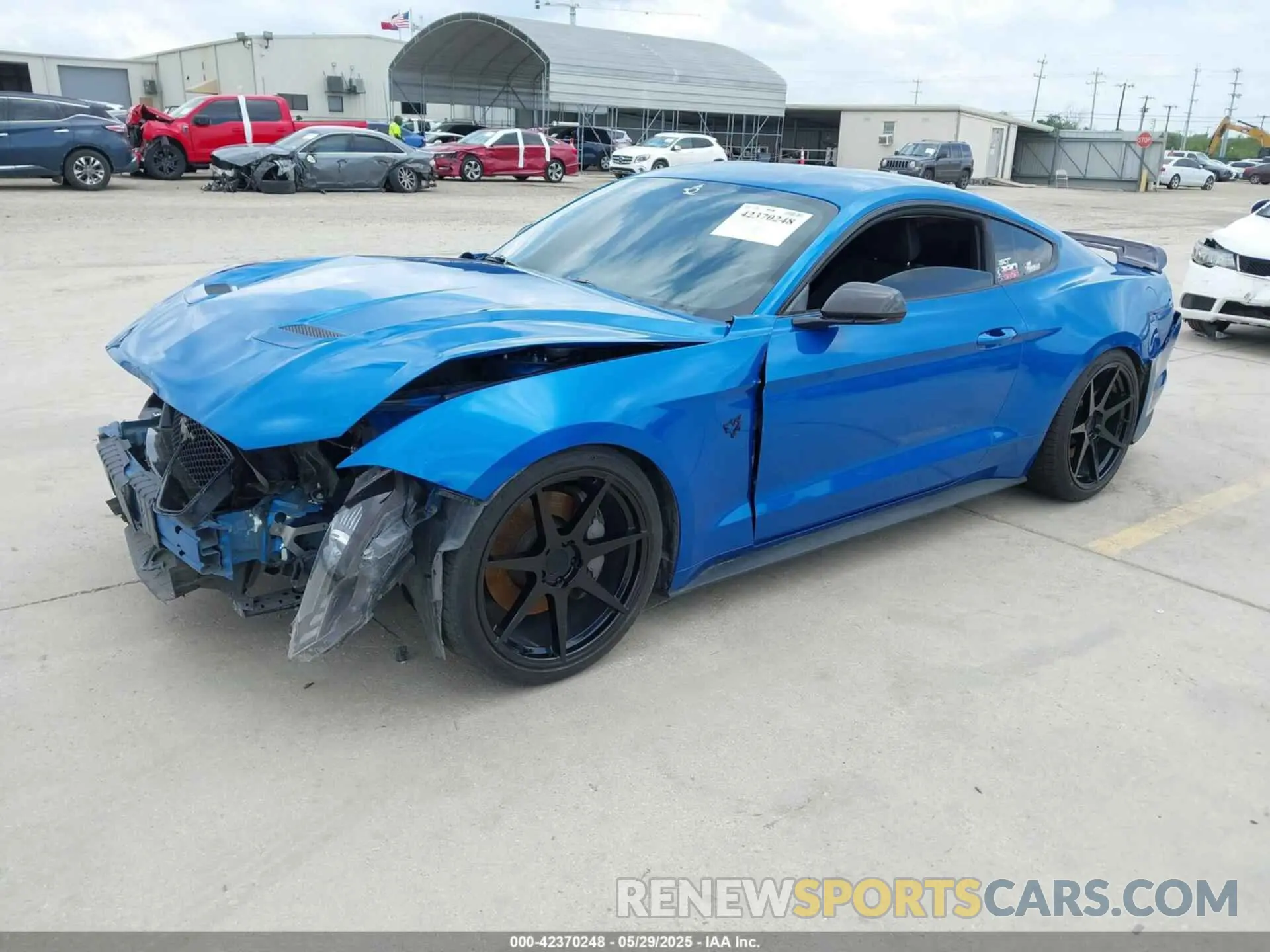 2 Photograph of a damaged car 1FA6P8CFXK5117889 FORD MUSTANG 2019