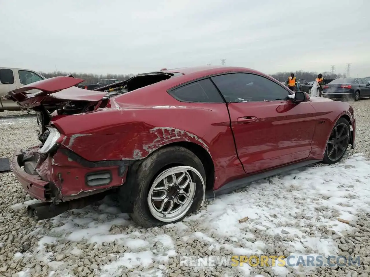 3 Photograph of a damaged car 1FA6P8CFXK5122283 FORD MUSTANG 2019