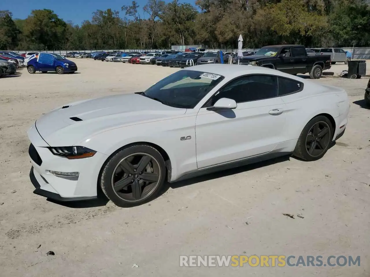 1 Photograph of a damaged car 1FA6P8CFXK5124549 FORD MUSTANG 2019