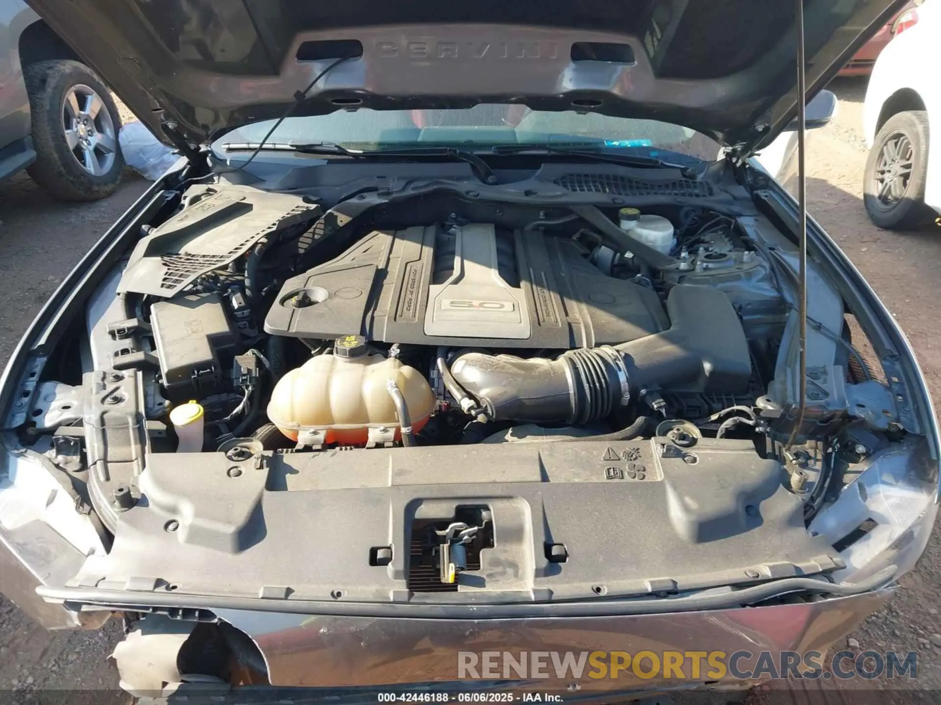 10 Photograph of a damaged car 1FA6P8CFXK5134045 FORD MUSTANG 2019