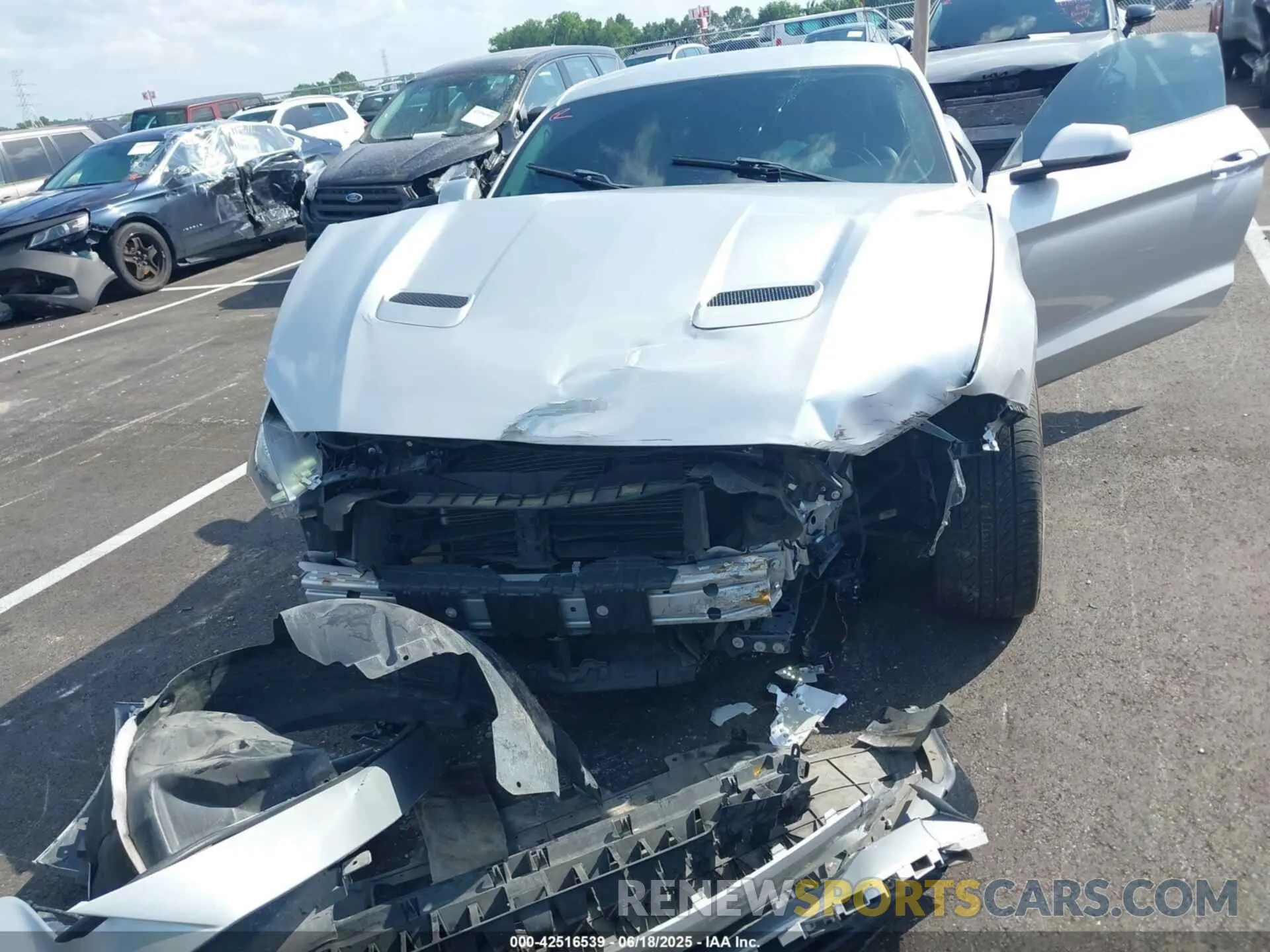 6 Photograph of a damaged car 1FA6P8CFXK5151458 FORD MUSTANG 2019