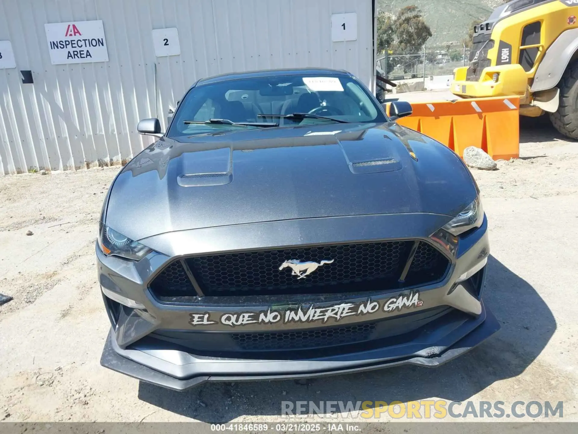 11 Photograph of a damaged car 1FA6P8CFXK5178319 FORD MUSTANG 2019