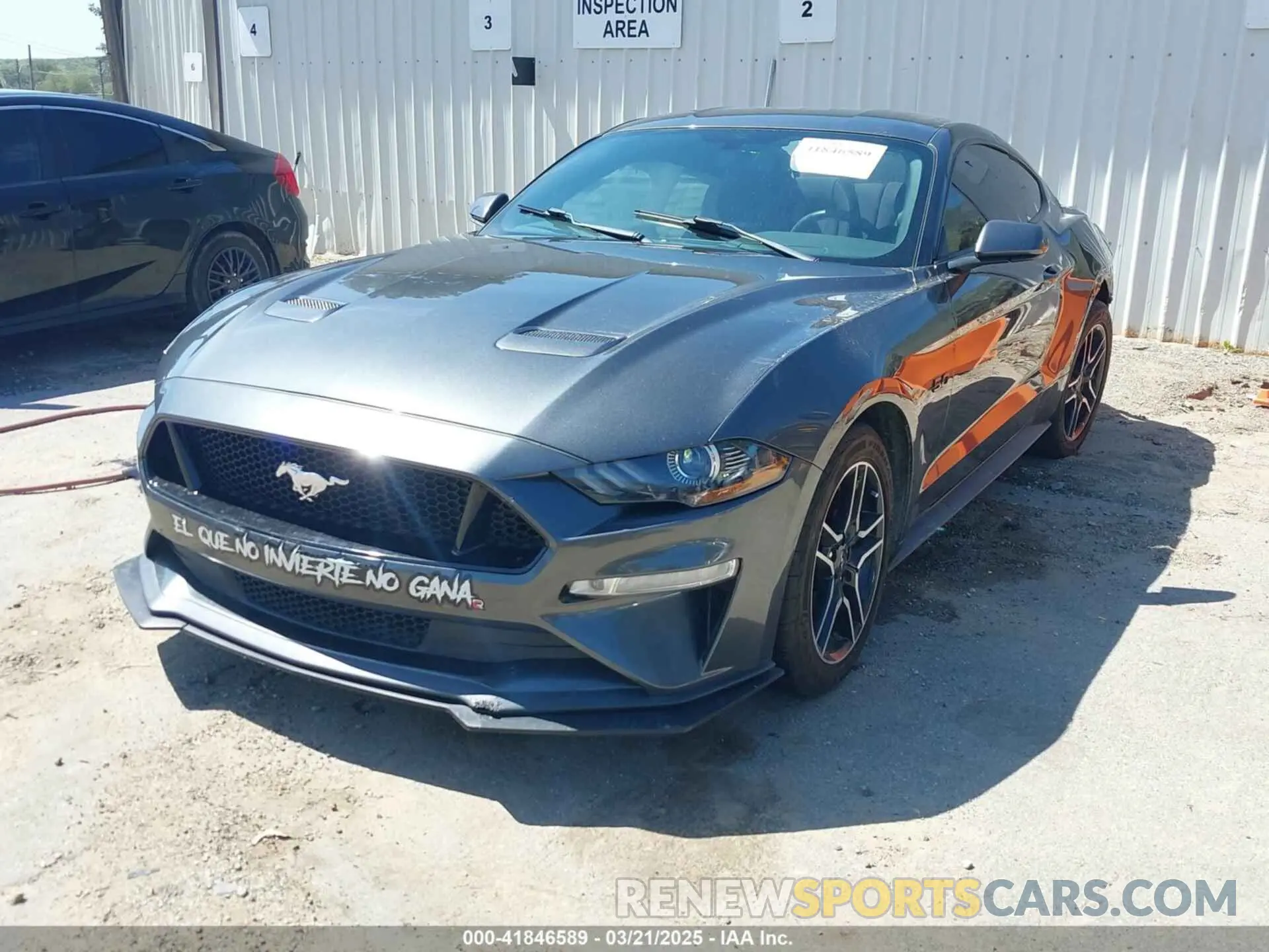 2 Photograph of a damaged car 1FA6P8CFXK5178319 FORD MUSTANG 2019