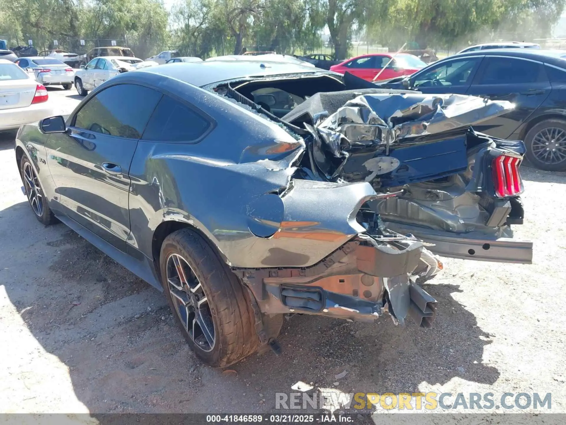 3 Photograph of a damaged car 1FA6P8CFXK5178319 FORD MUSTANG 2019