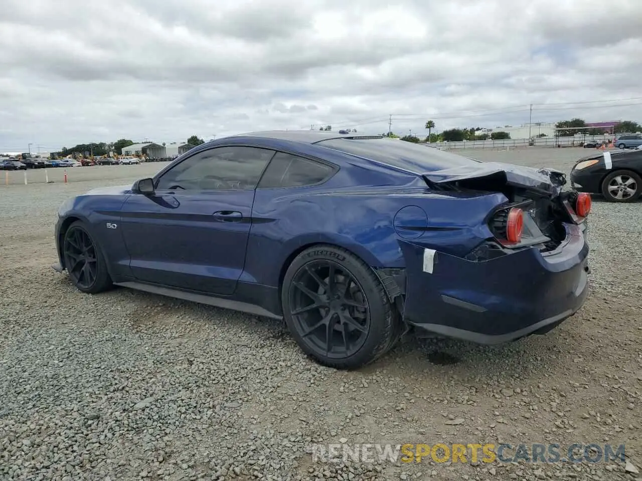 2 Photograph of a damaged car 1FA6P8CFXK5189739 FORD MUSTANG 2019
