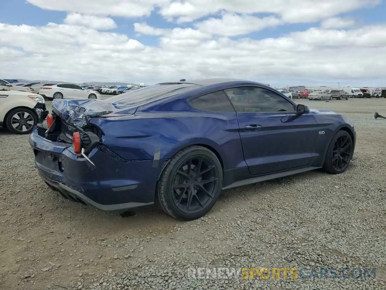 3 Photograph of a damaged car 1FA6P8CFXK5189739 FORD MUSTANG 2019