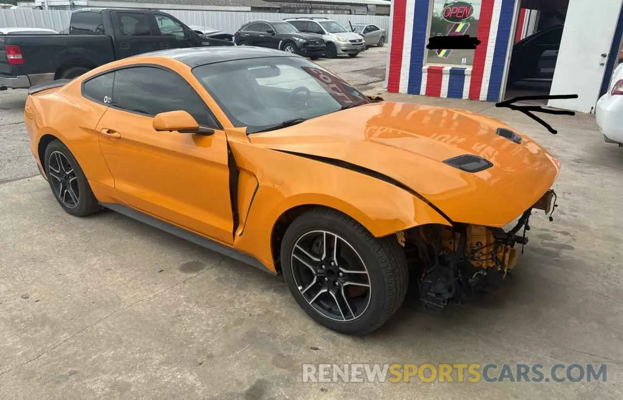 1 Photograph of a damaged car 1FA6P8CFXK5196514 FORD MUSTANG 2019