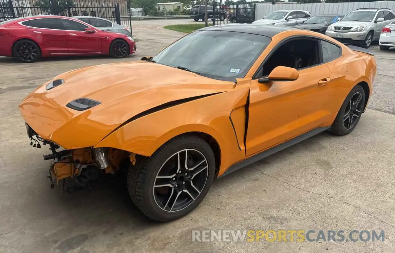 2 Photograph of a damaged car 1FA6P8CFXK5196514 FORD MUSTANG 2019
