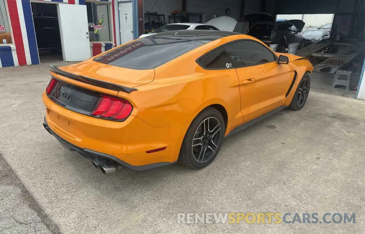 4 Photograph of a damaged car 1FA6P8CFXK5196514 FORD MUSTANG 2019