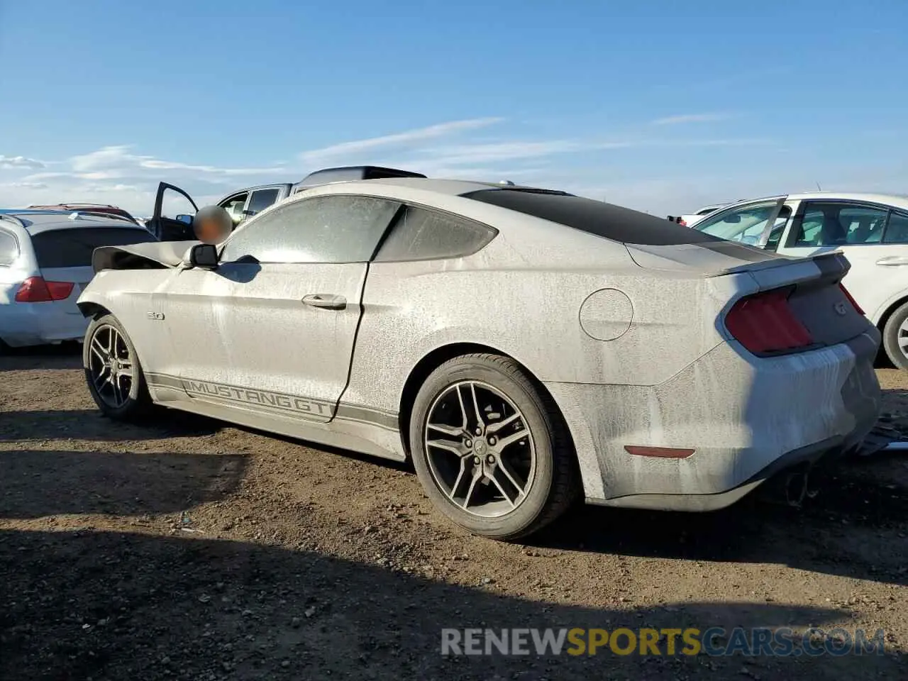 2 Photograph of a damaged car 1FA6P8CFXK5197548 FORD MUSTANG 2019