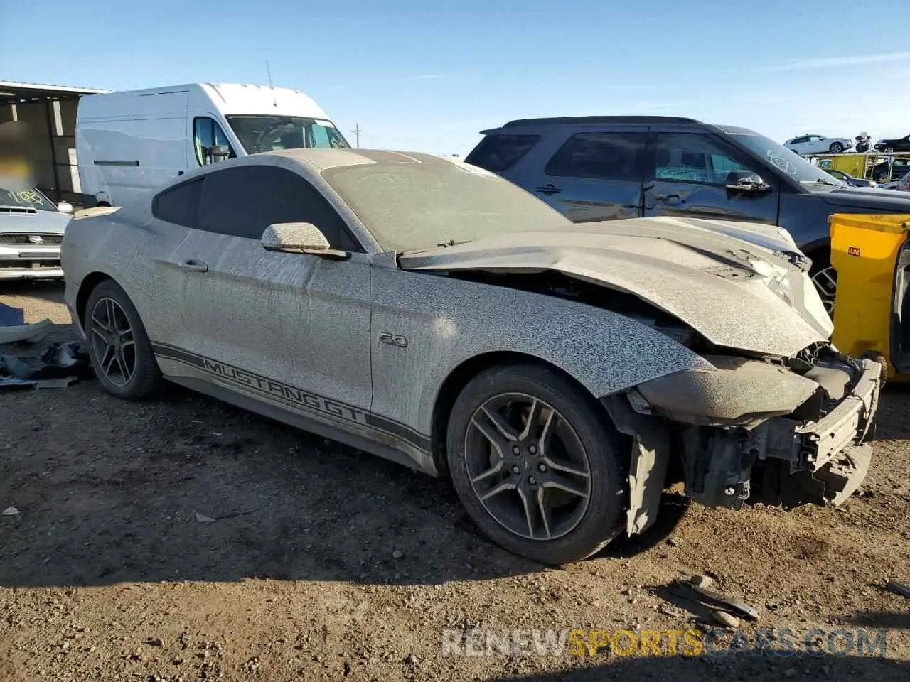 4 Photograph of a damaged car 1FA6P8CFXK5197548 FORD MUSTANG 2019