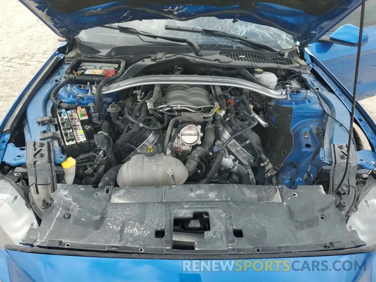 11 Photograph of a damaged car 1FA6P8CFXK5203221 FORD MUSTANG 2019