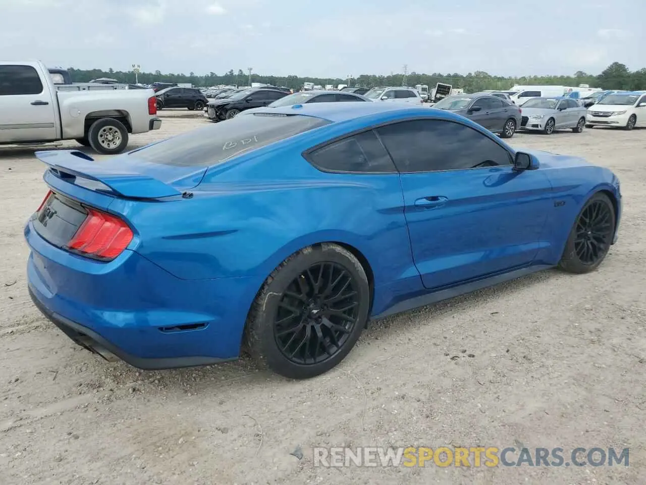 3 Photograph of a damaged car 1FA6P8CFXK5203221 FORD MUSTANG 2019