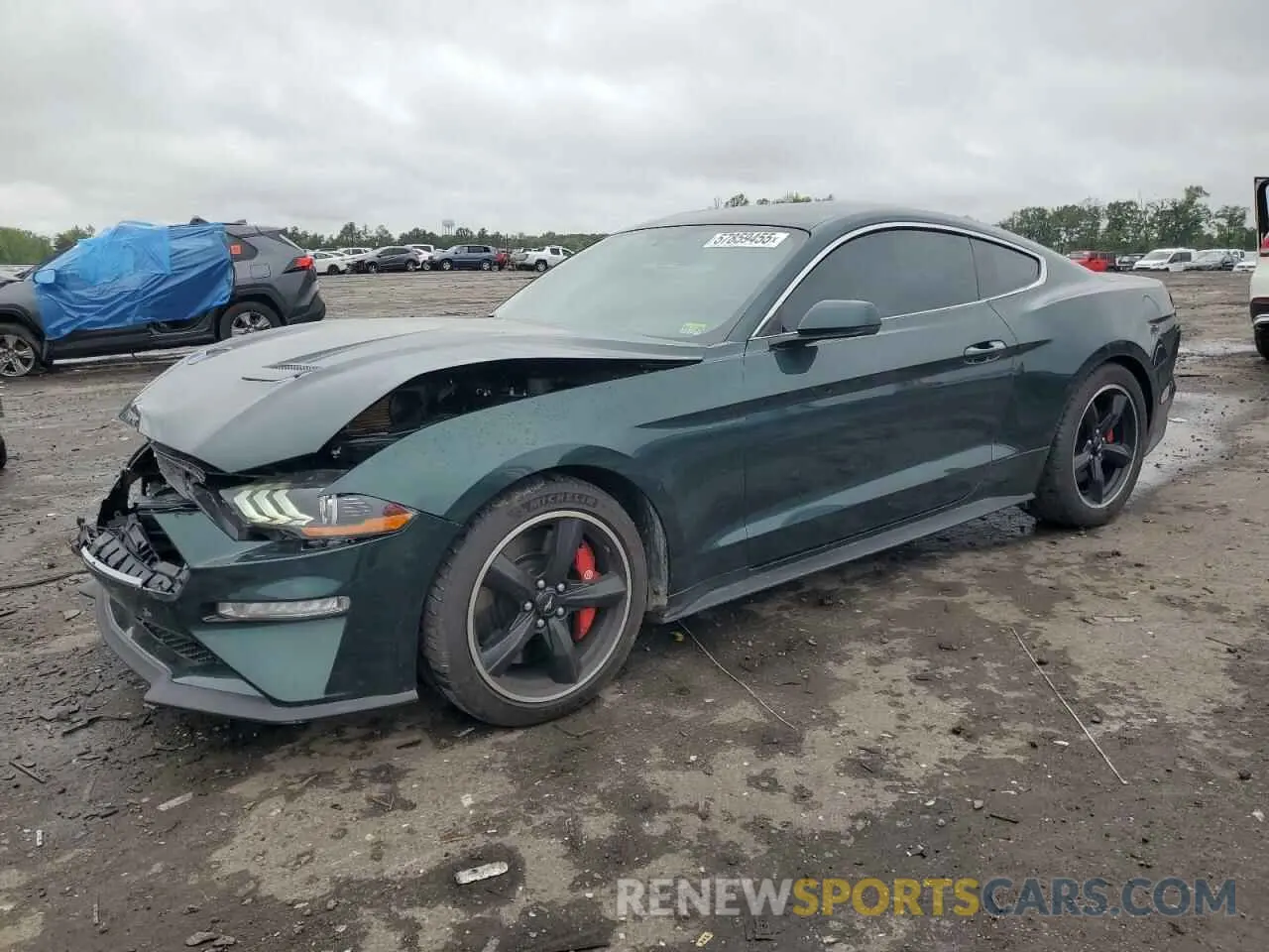 1 Photograph of a damaged car 1FA6P8K00K5504559 FORD MUSTANG 2019