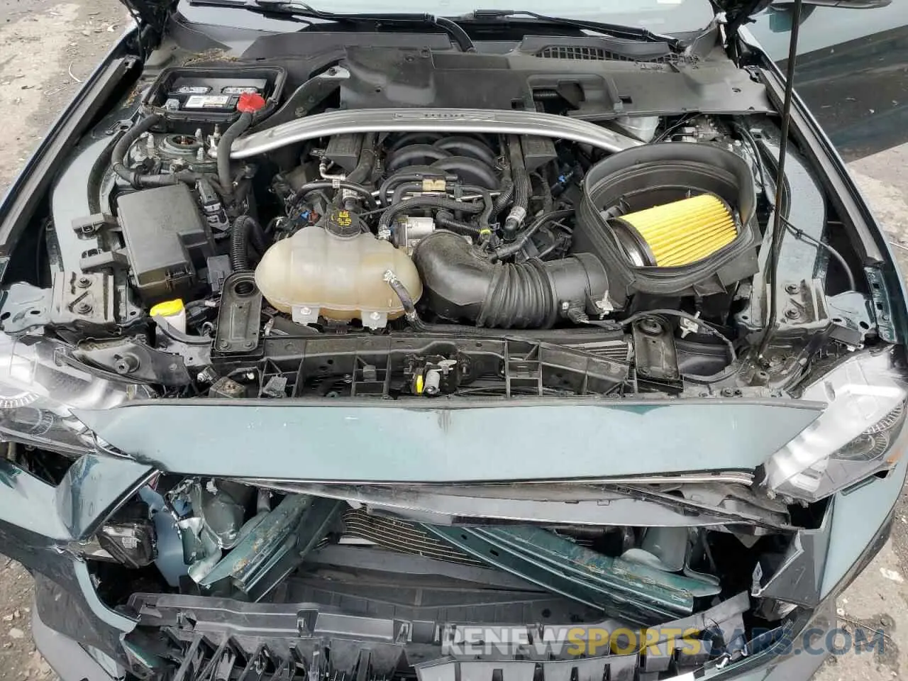 11 Photograph of a damaged car 1FA6P8K00K5504559 FORD MUSTANG 2019