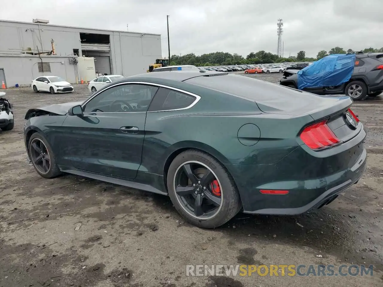 2 Photograph of a damaged car 1FA6P8K00K5504559 FORD MUSTANG 2019