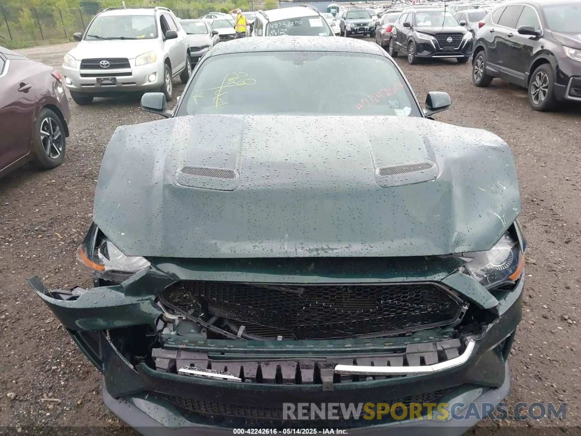 12 Photograph of a damaged car 1FA6P8K02K5500707 FORD MUSTANG 2019