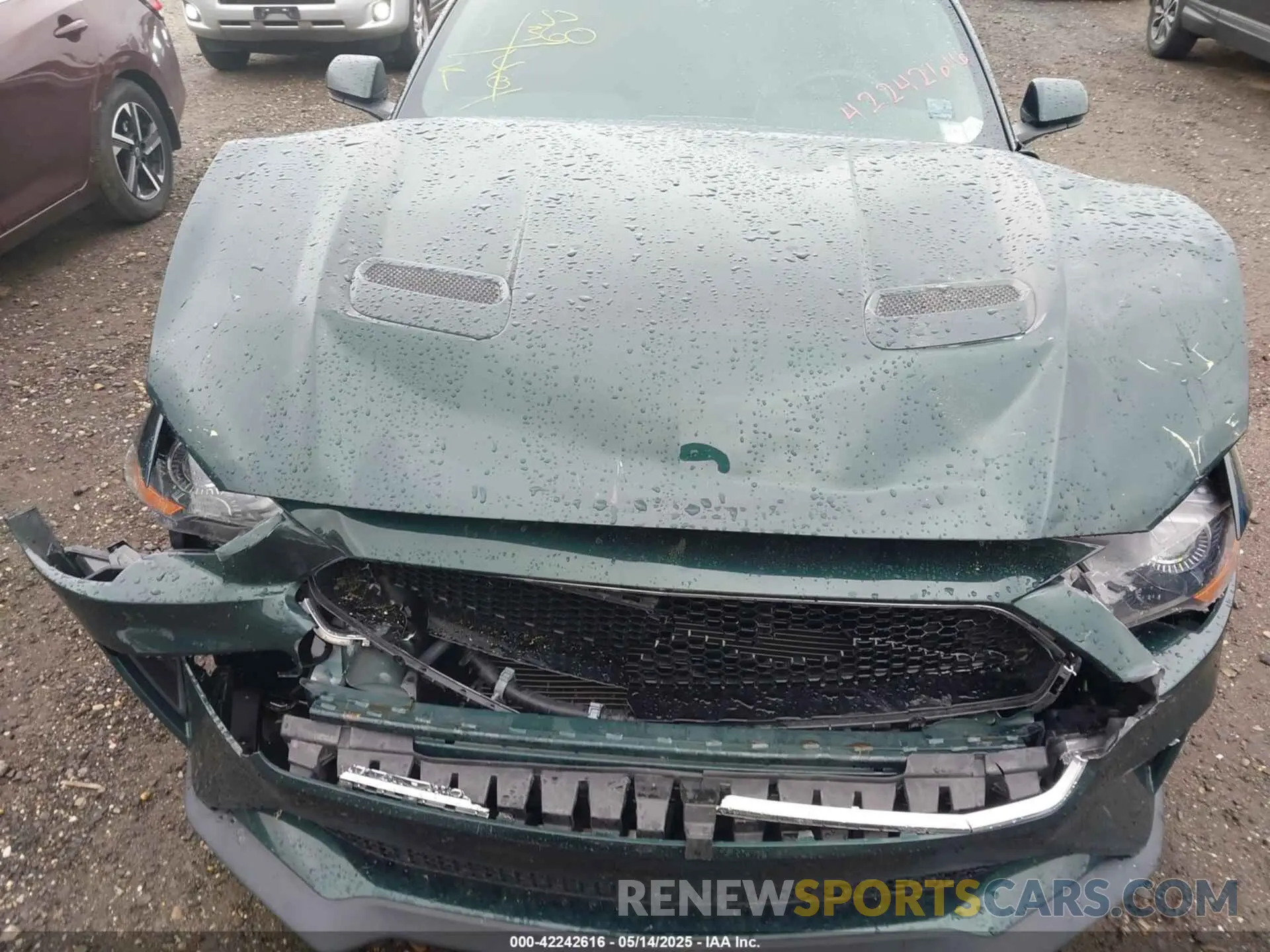 6 Photograph of a damaged car 1FA6P8K02K5500707 FORD MUSTANG 2019