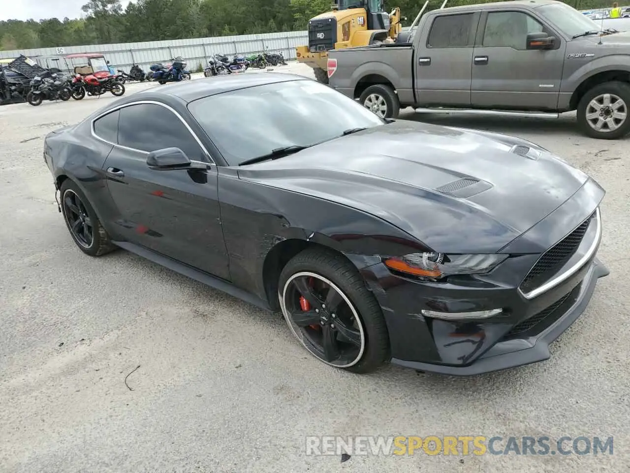 4 Photograph of a damaged car 1FA6P8K09K5502728 FORD MUSTANG 2019