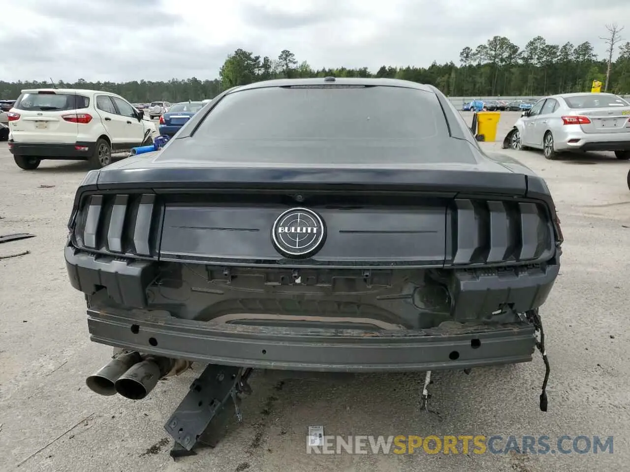 6 Photograph of a damaged car 1FA6P8K09K5502728 FORD MUSTANG 2019