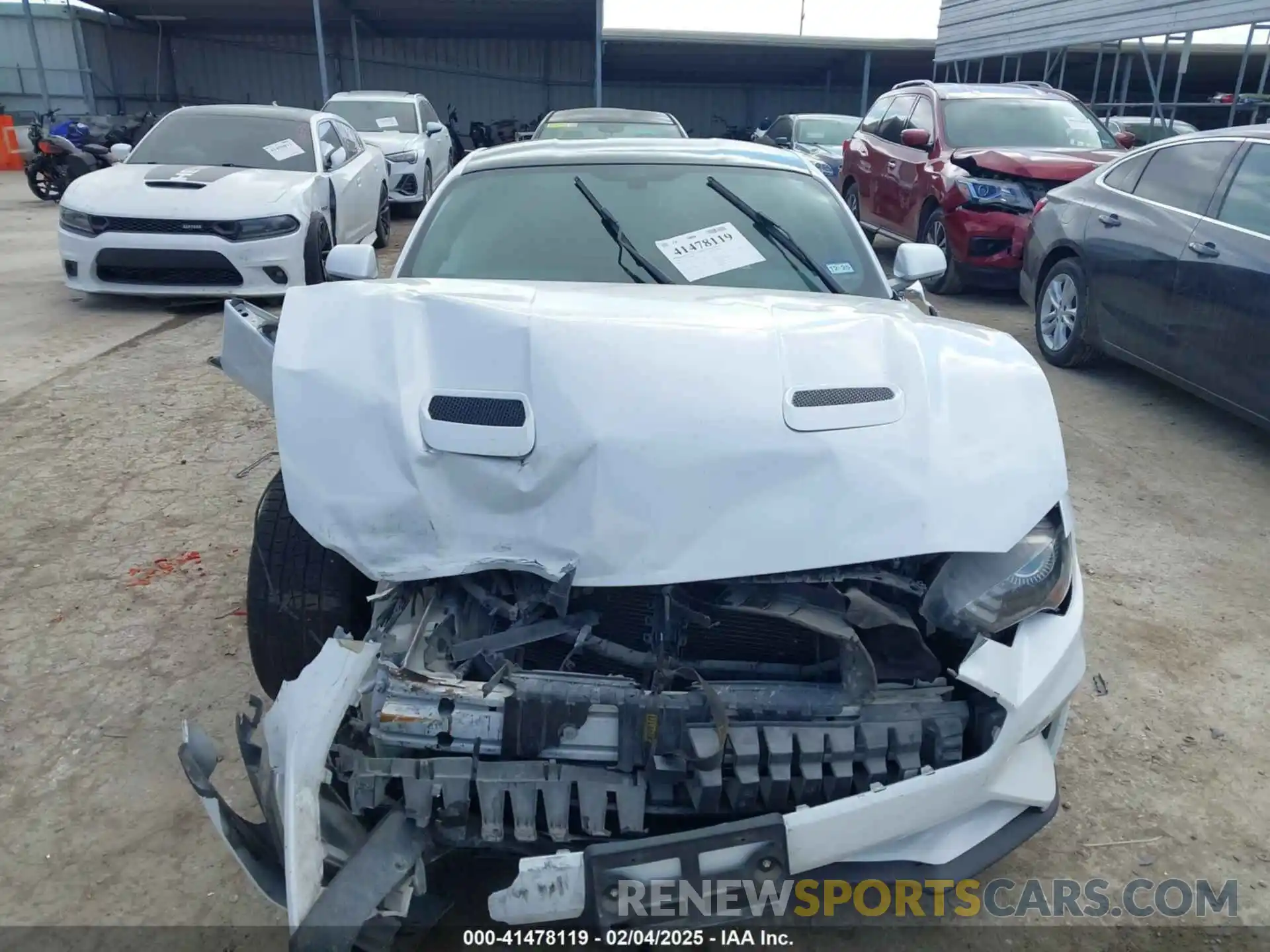 11 Photograph of a damaged car 1FA6P8TH0K5118454 FORD MUSTANG 2019