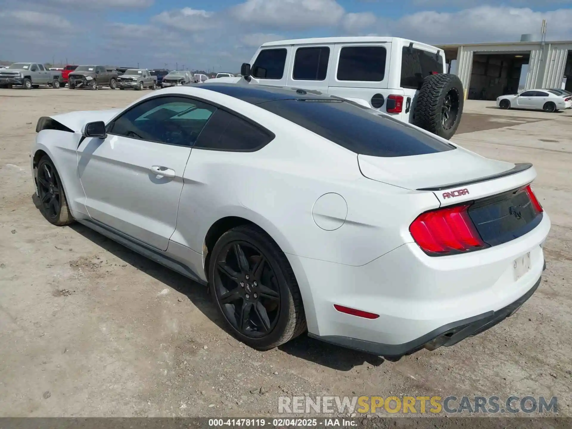 3 Photograph of a damaged car 1FA6P8TH0K5118454 FORD MUSTANG 2019