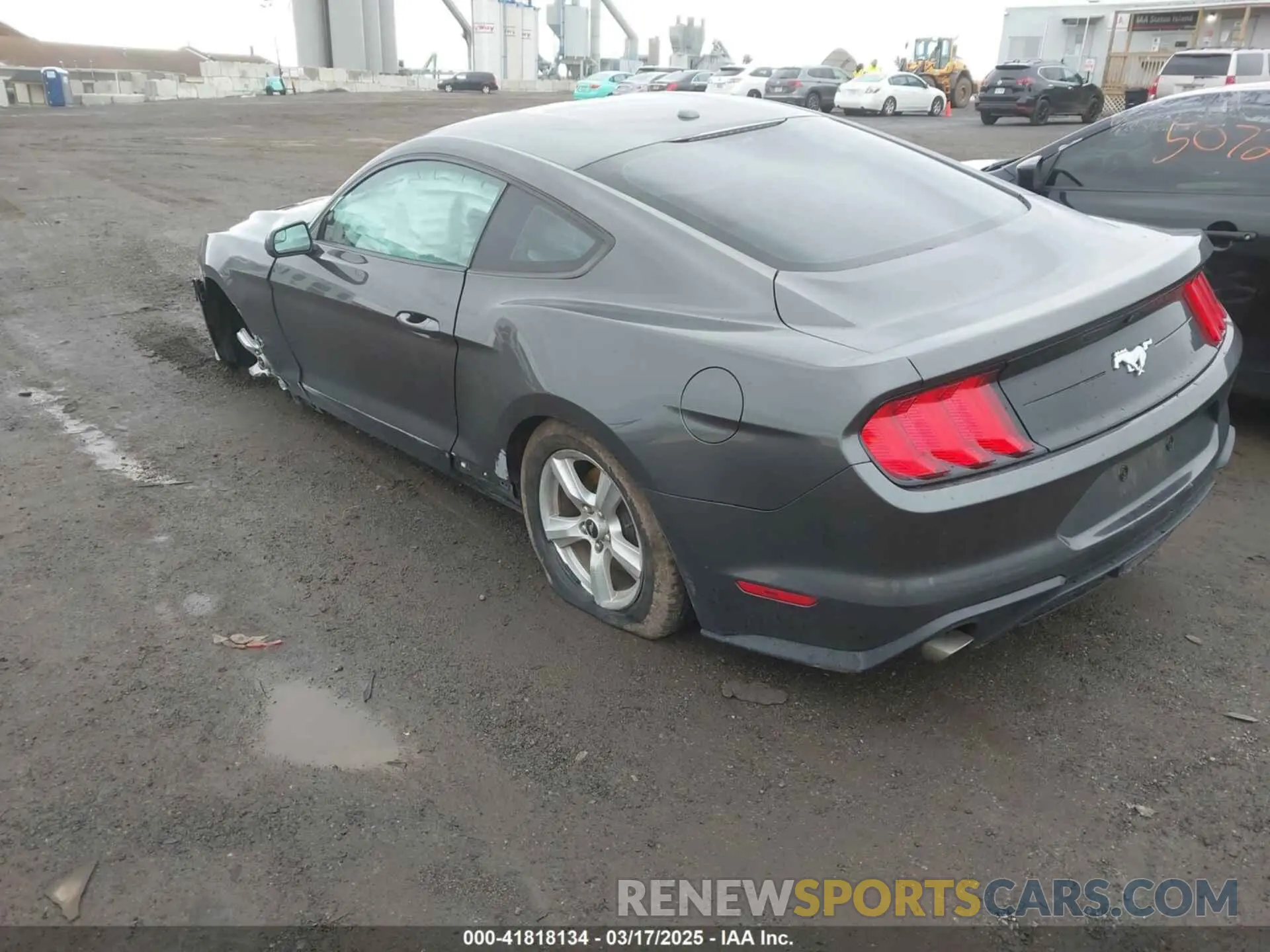 3 Photograph of a damaged car 1FA6P8TH0K5141149 FORD MUSTANG 2019