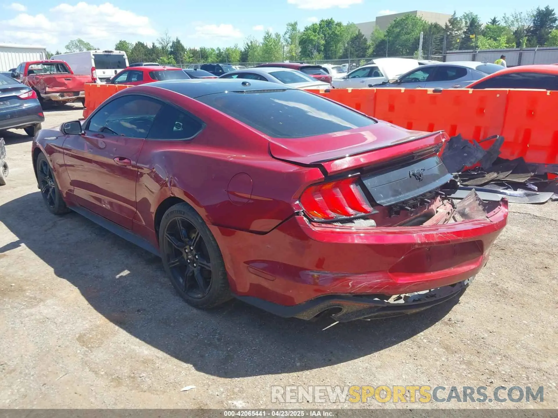 3 Photograph of a damaged car 1FA6P8TH0K5161224 FORD MUSTANG 2019