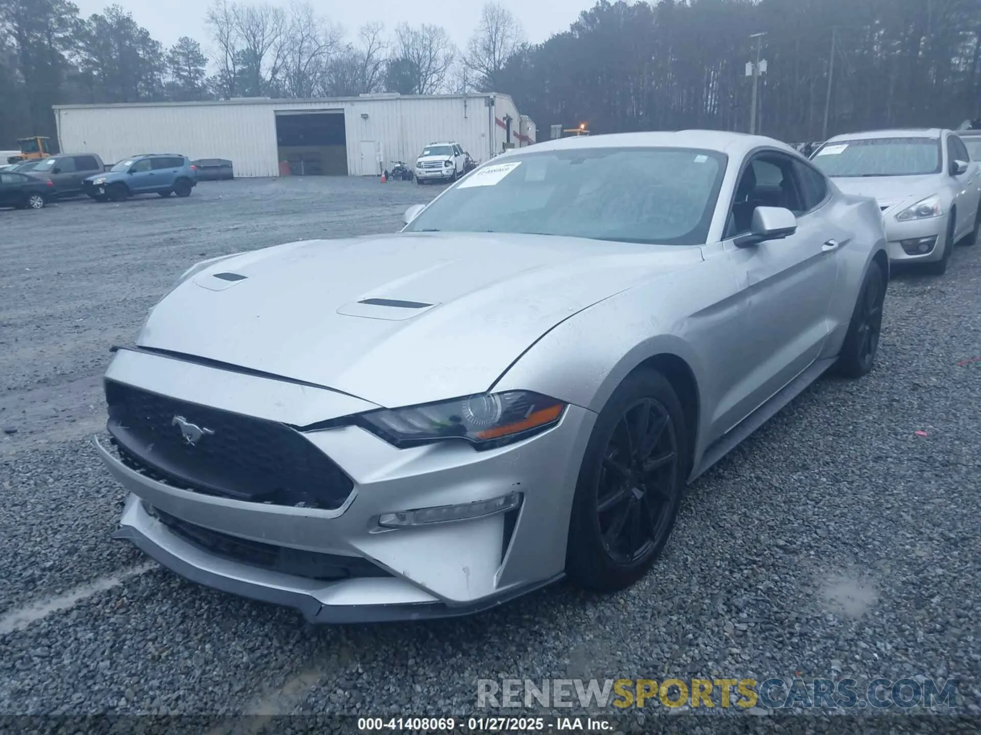 2 Photograph of a damaged car 1FA6P8TH0K5172045 FORD MUSTANG 2019
