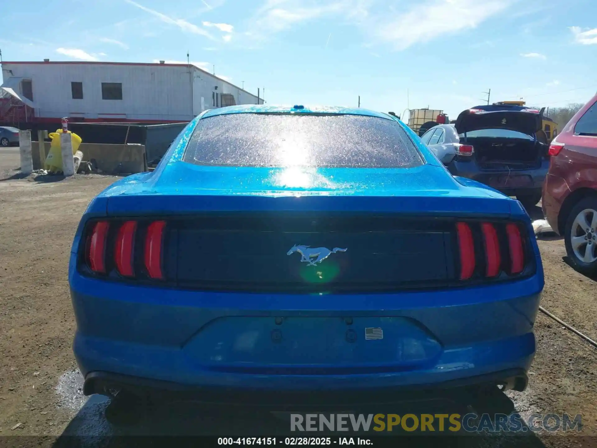 16 Photograph of a damaged car 1FA6P8TH1K5167548 FORD MUSTANG 2019