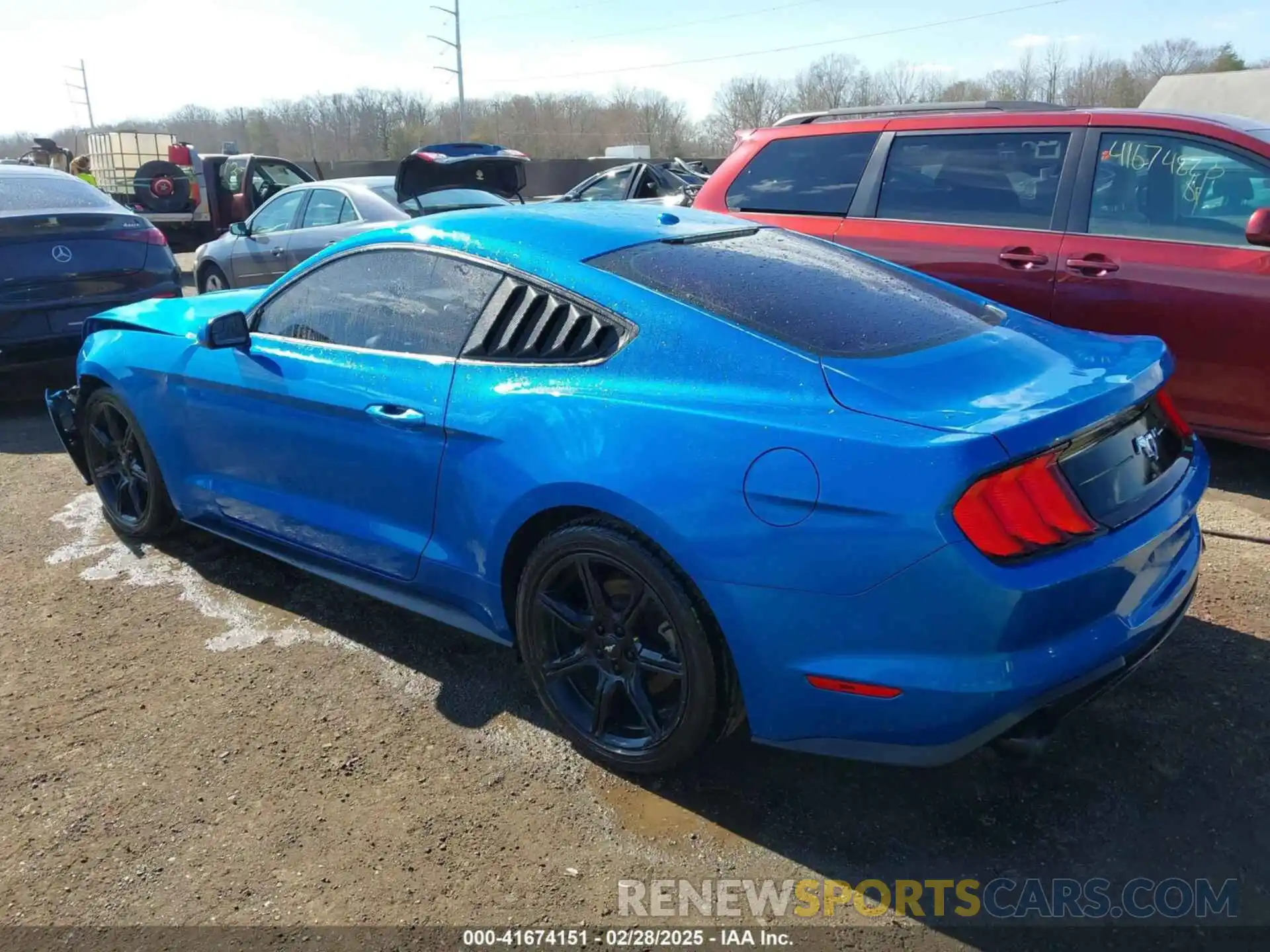 3 Photograph of a damaged car 1FA6P8TH1K5167548 FORD MUSTANG 2019